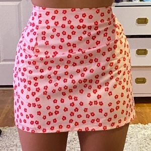 cute flowered skirt